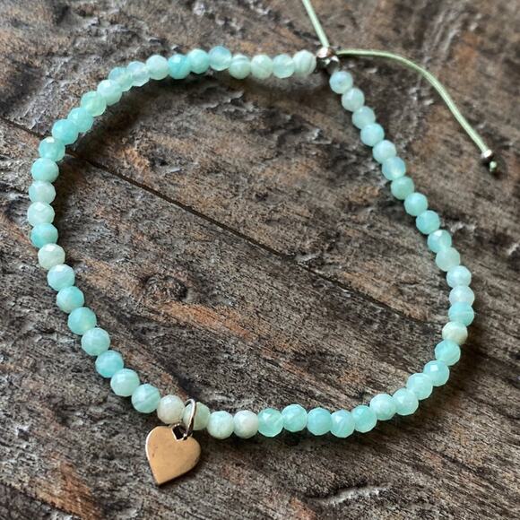 NEW Amazonite Layering Bracelet - Picture 8 of 11